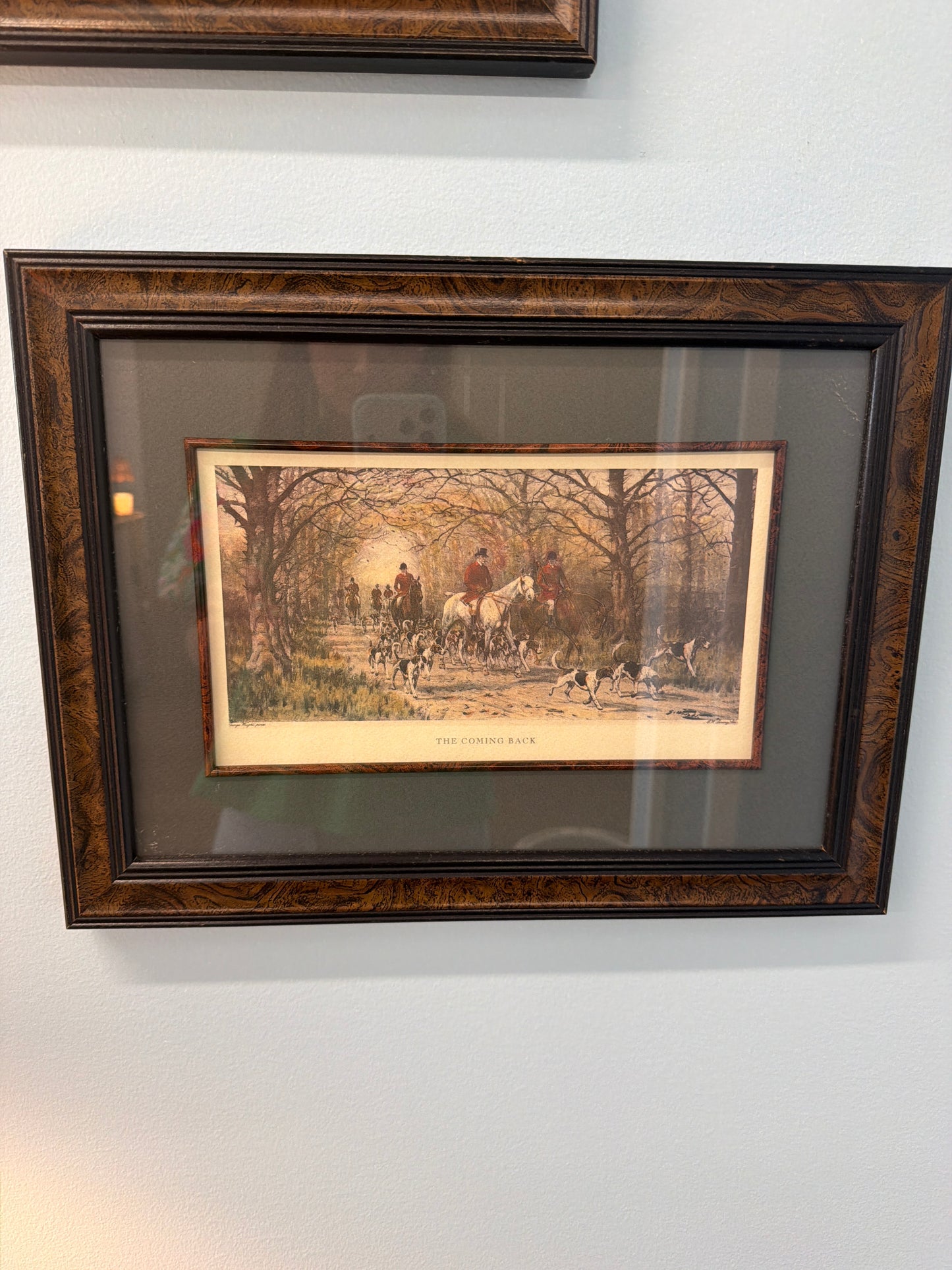 Hunt scene Print