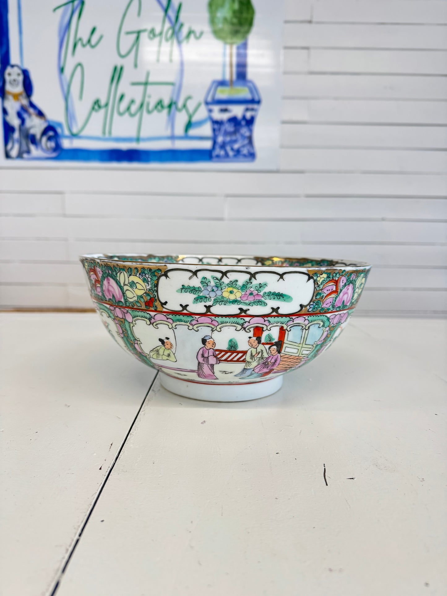 10” Rose Medallion Bowl