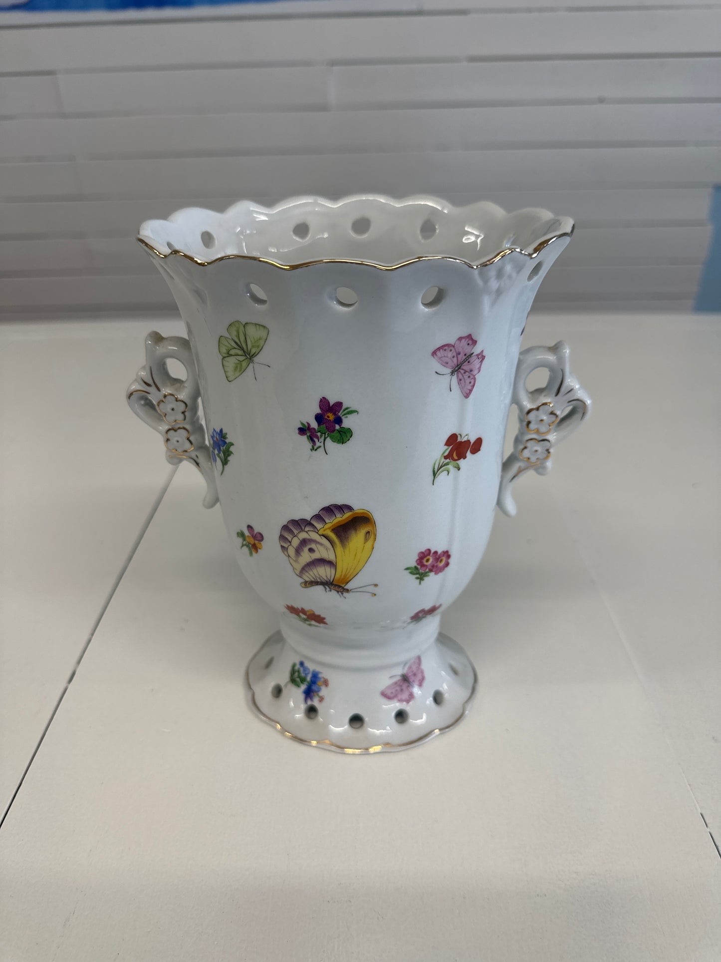 Butterfly vase