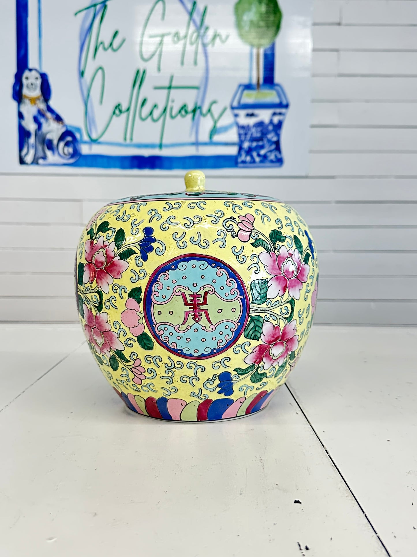 Longevity ginger jar