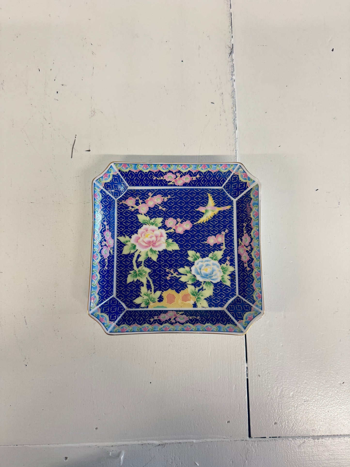 Floral Trinket Dish