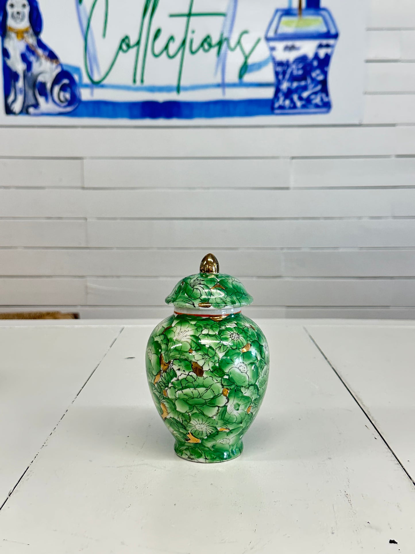 Green Ginger Jar