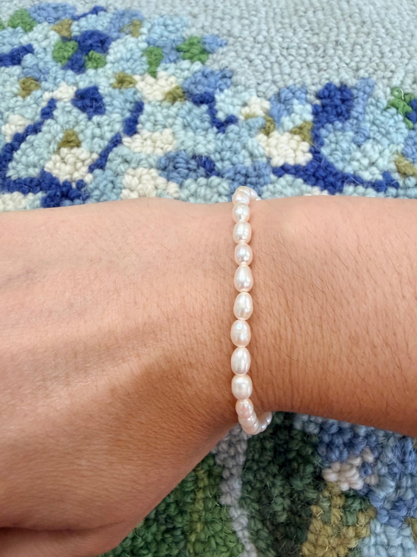 Nautical Pearl Bracelet