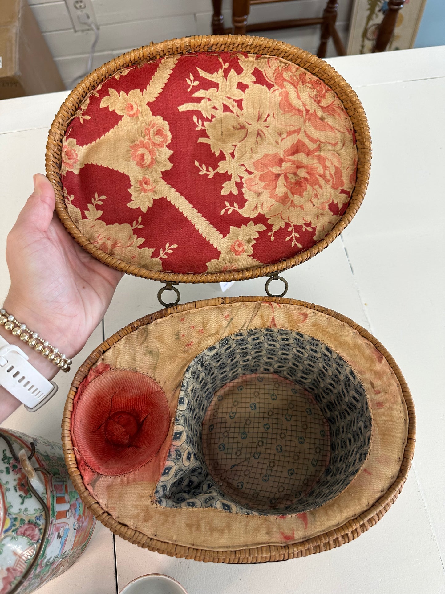 Antique Rose Medallion Tea Set