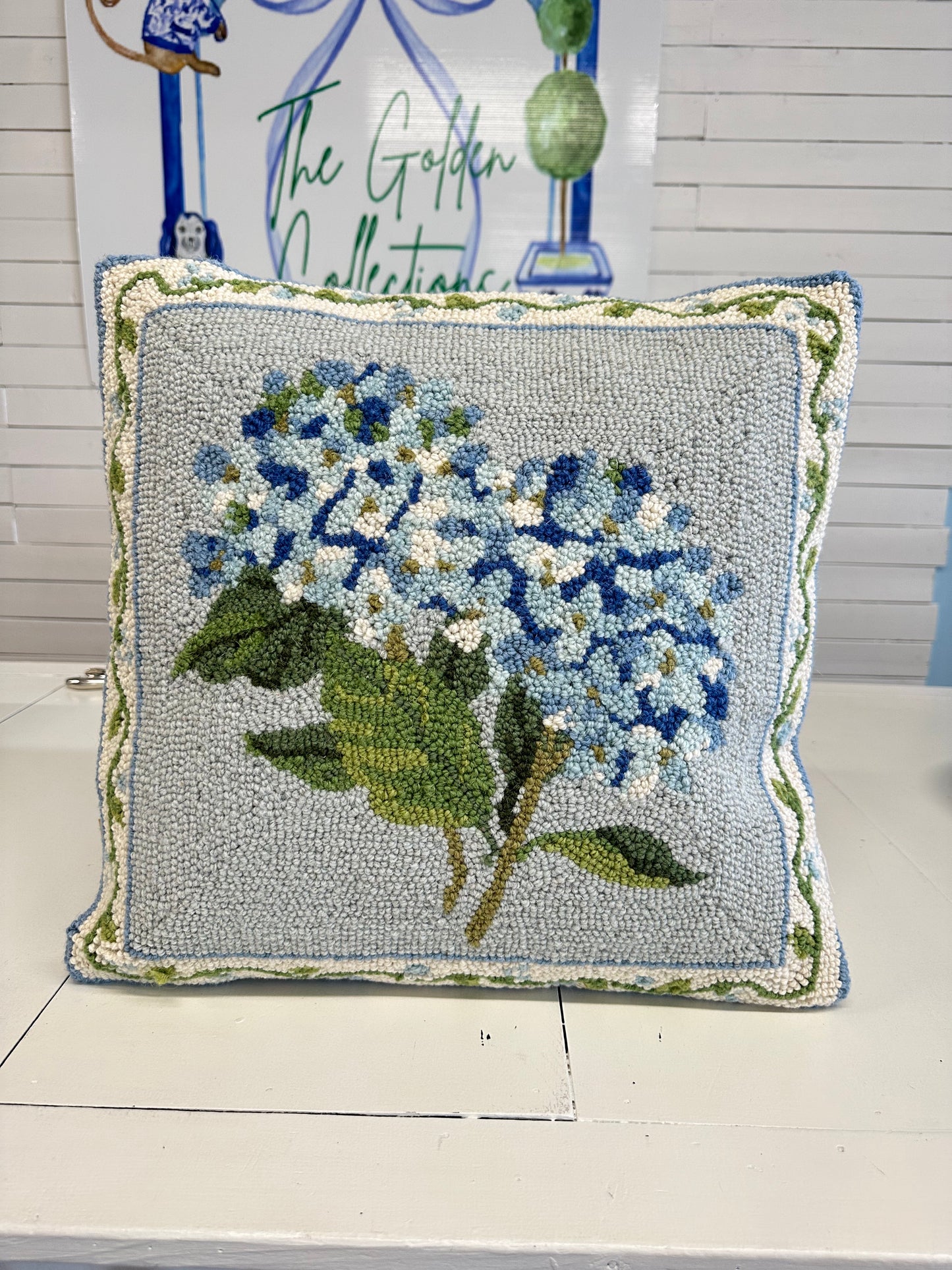 Hydrangea Pillow
