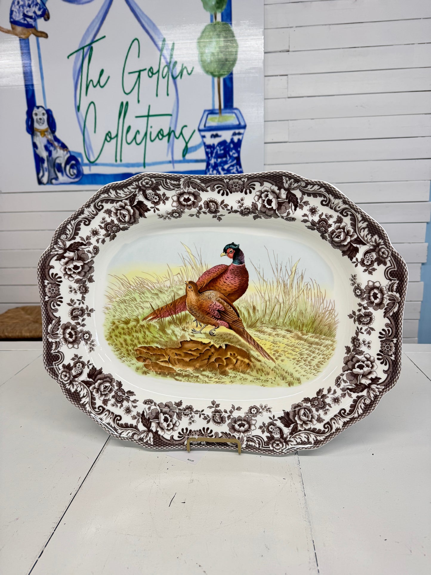 Woodland Spode Pheasant Platter