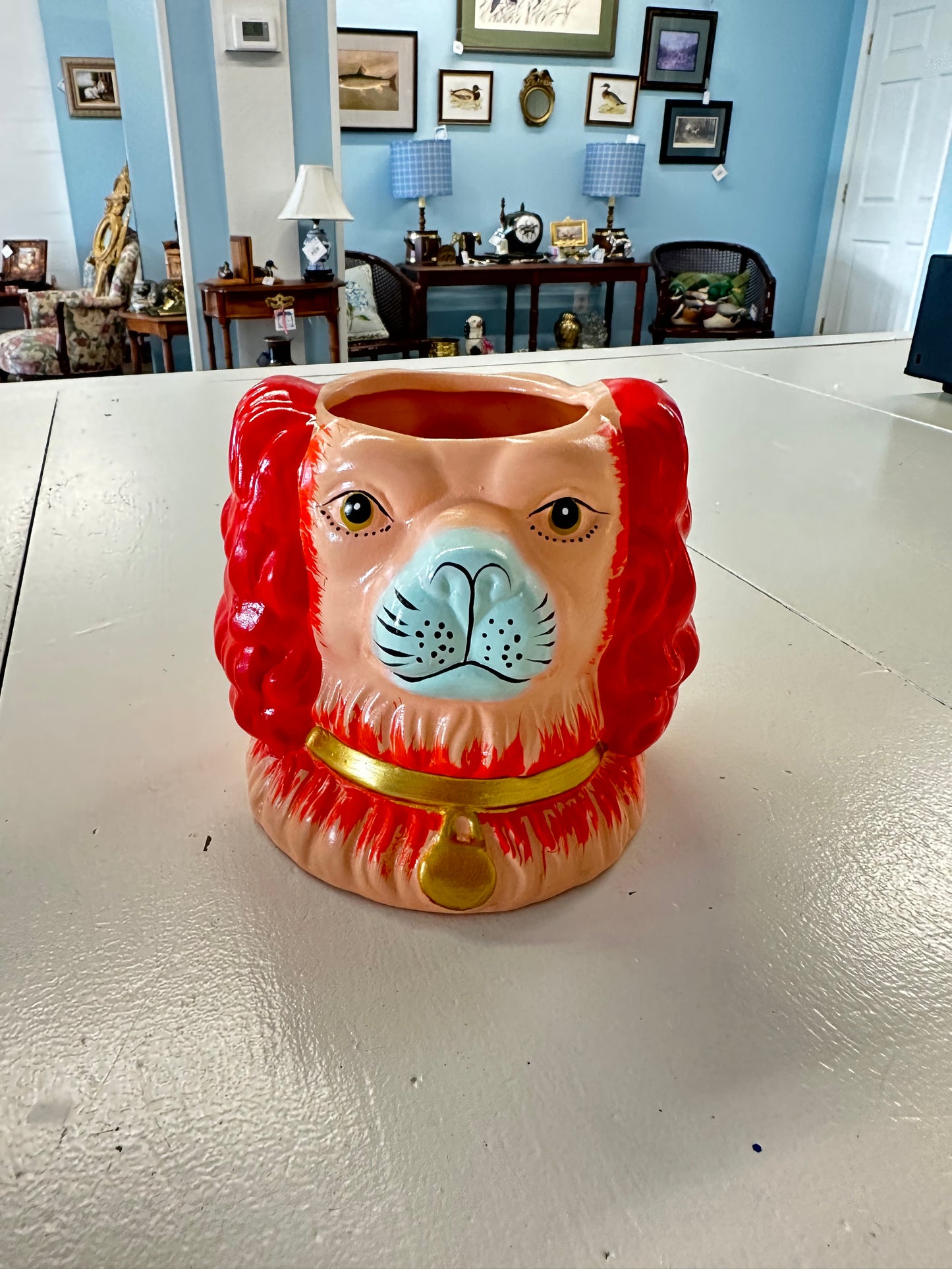 Staffordshire Dog Vase