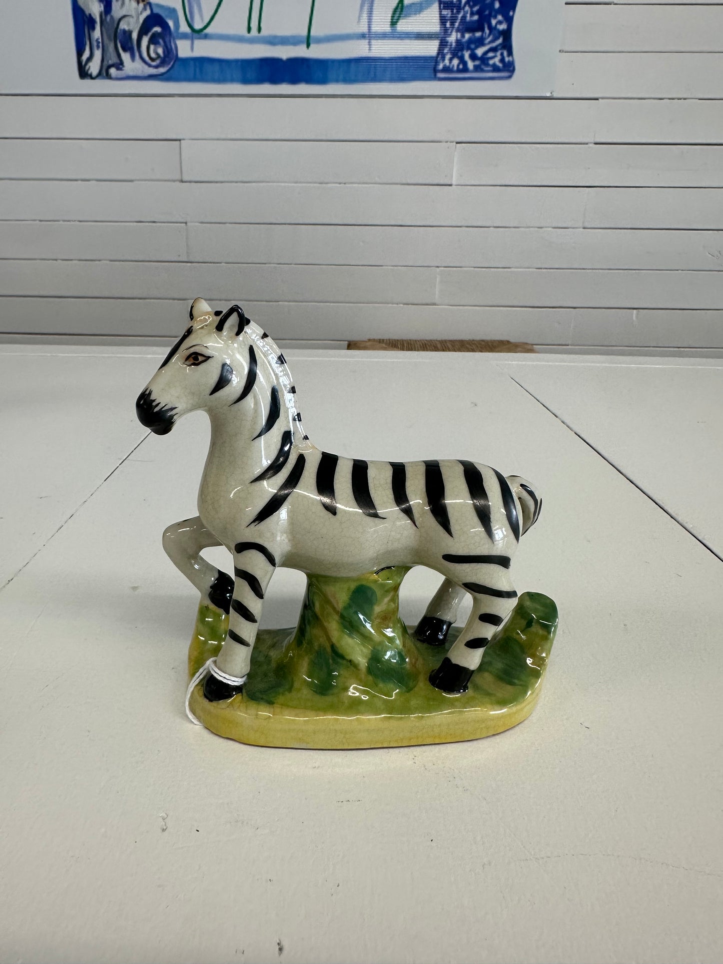 Staffordshire Reproduction Zebra