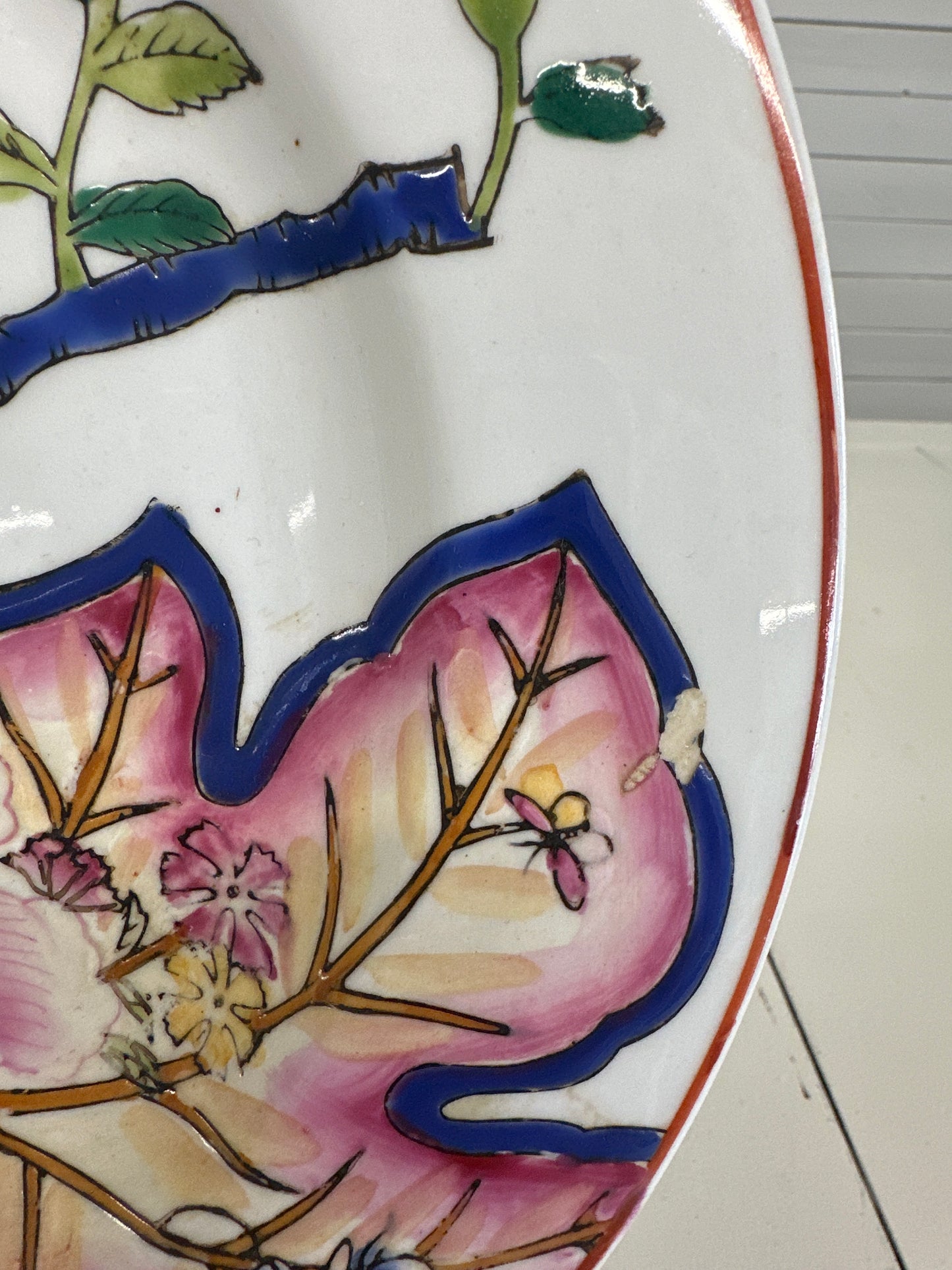 Tobacco Leaf Dinner Plate (disclaimer)