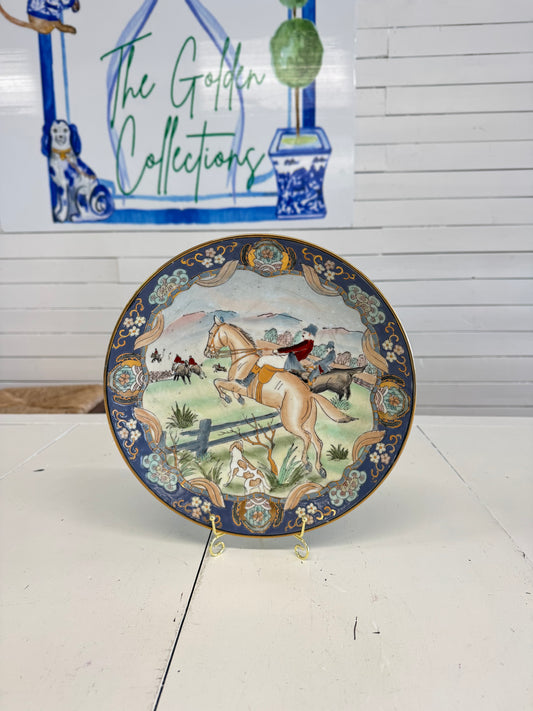 10” Hunt Scene Plate