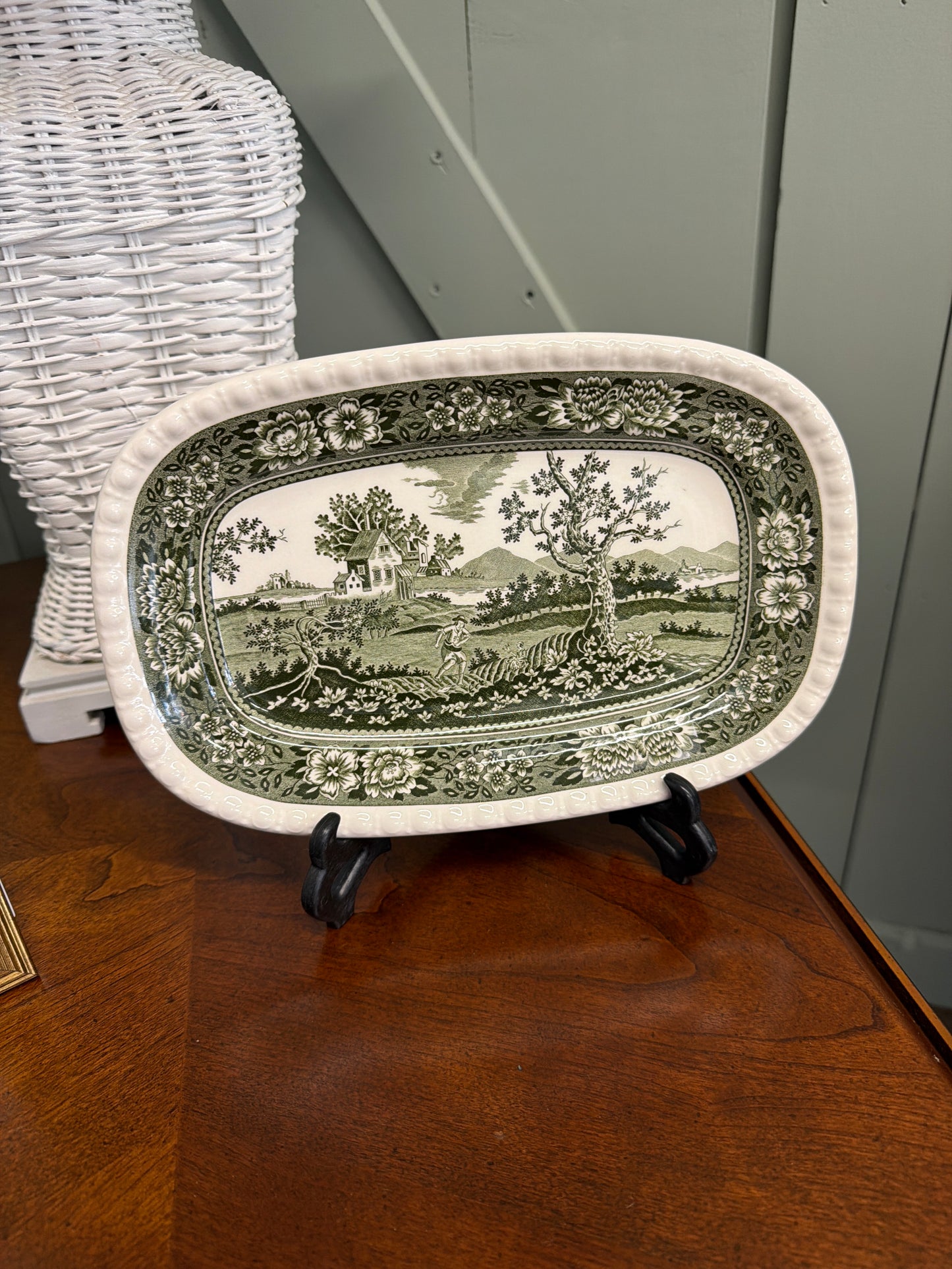 Green platter