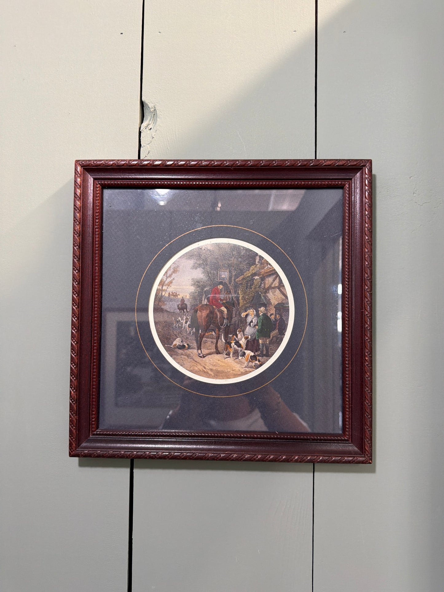 Hunt scene art