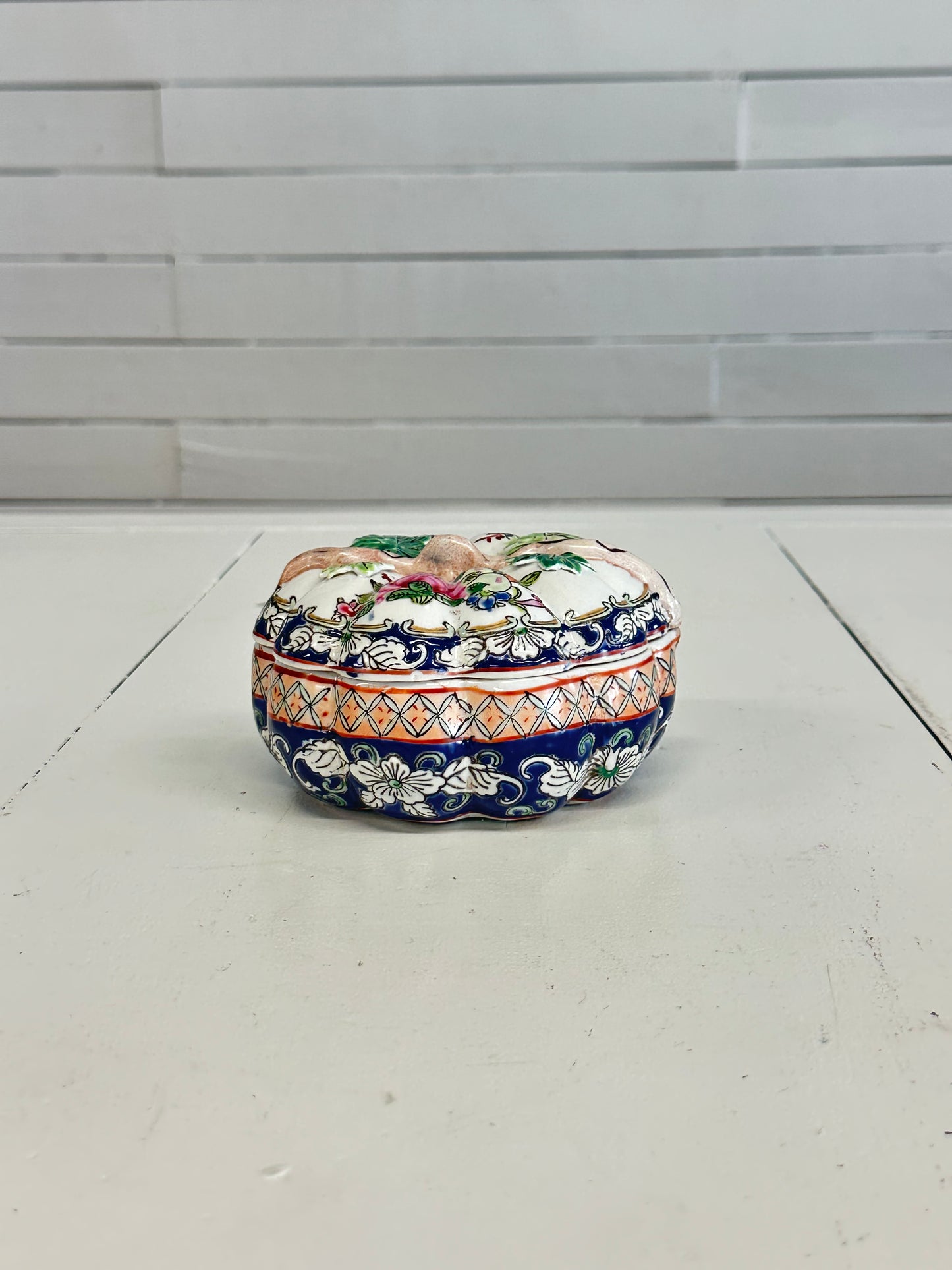 Rose canton navy pumpkin