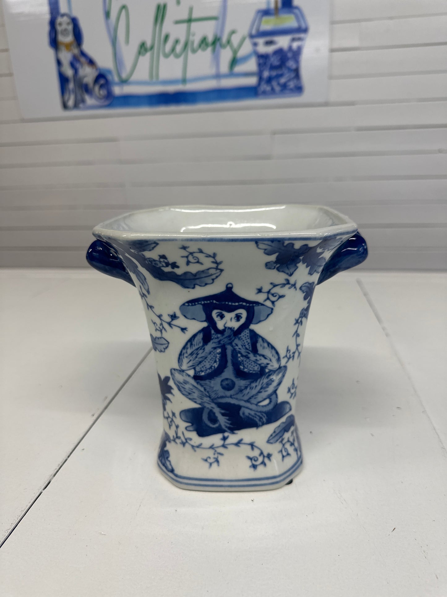 Monkey Vase