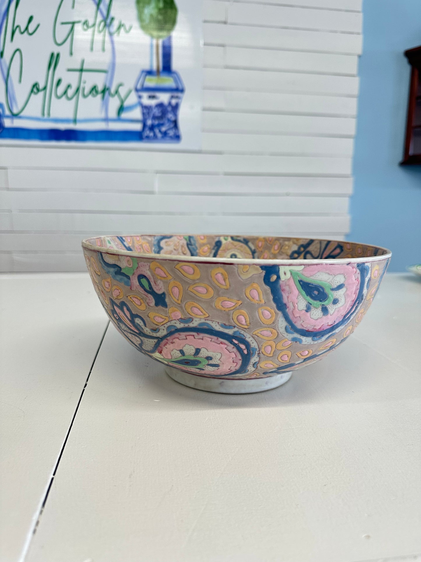 Chinoiserie Bowl 10”