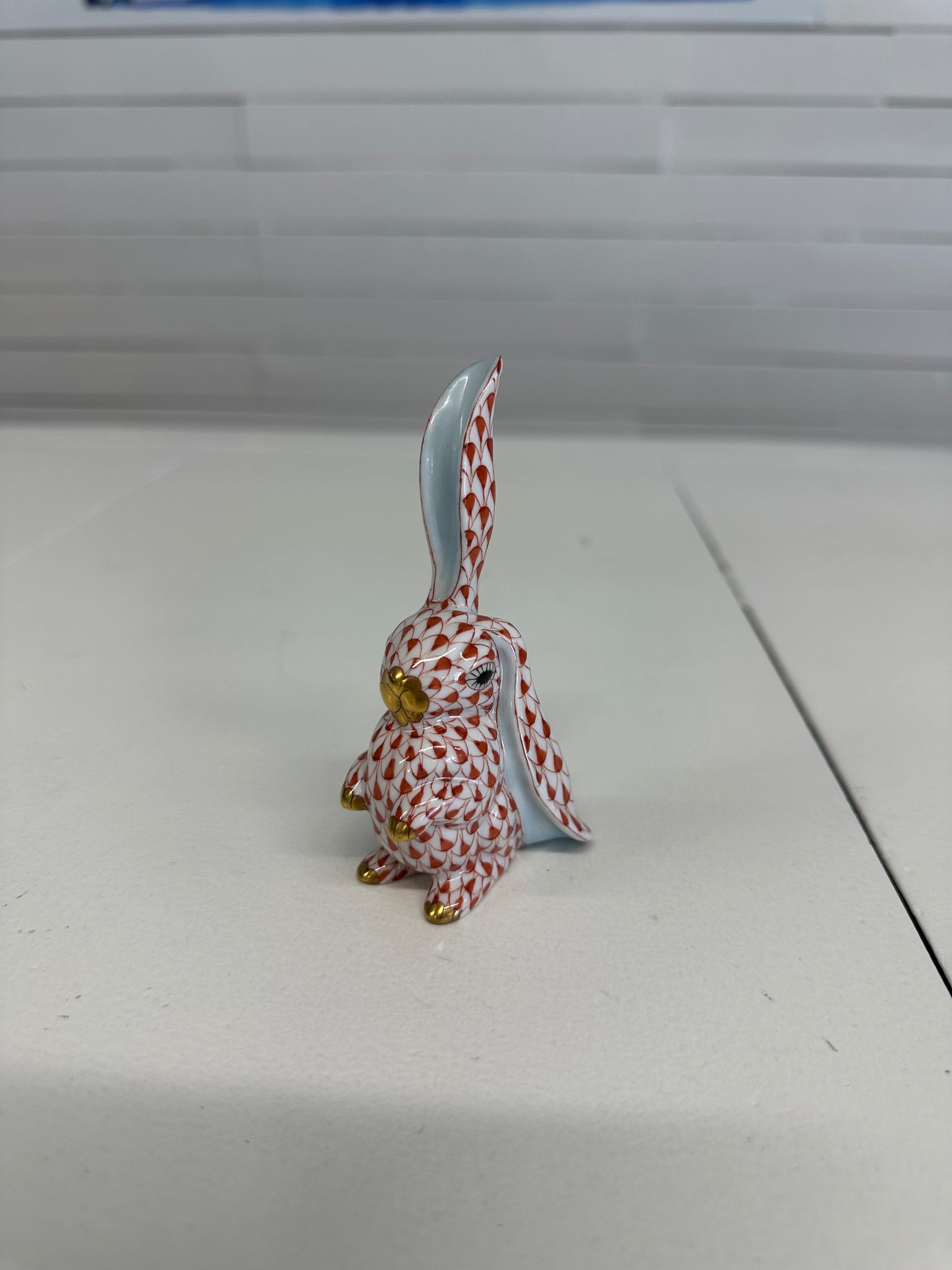 Herend Fishnet Bunny