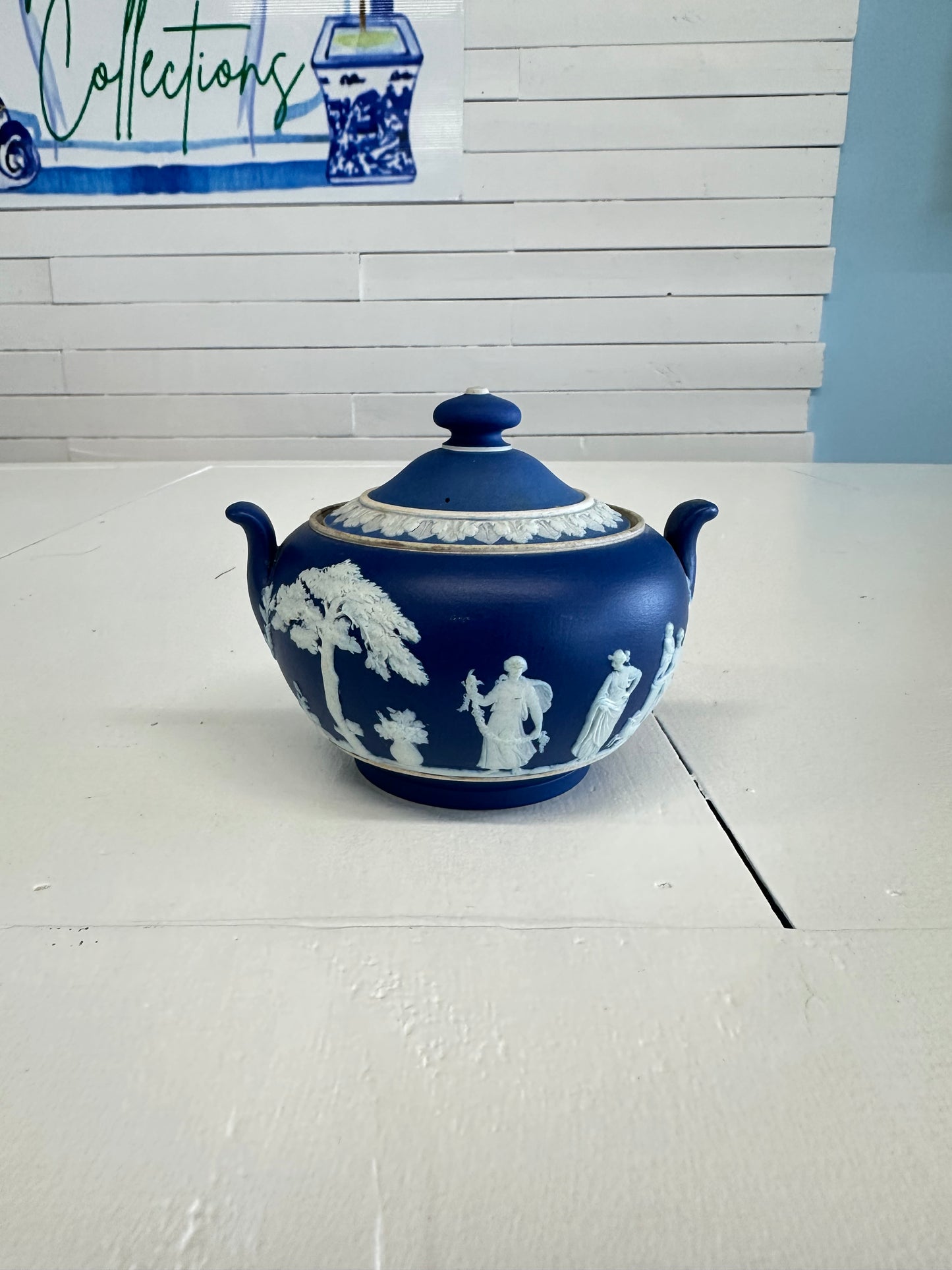 Wedgwood Jasperware Sugar Bowl