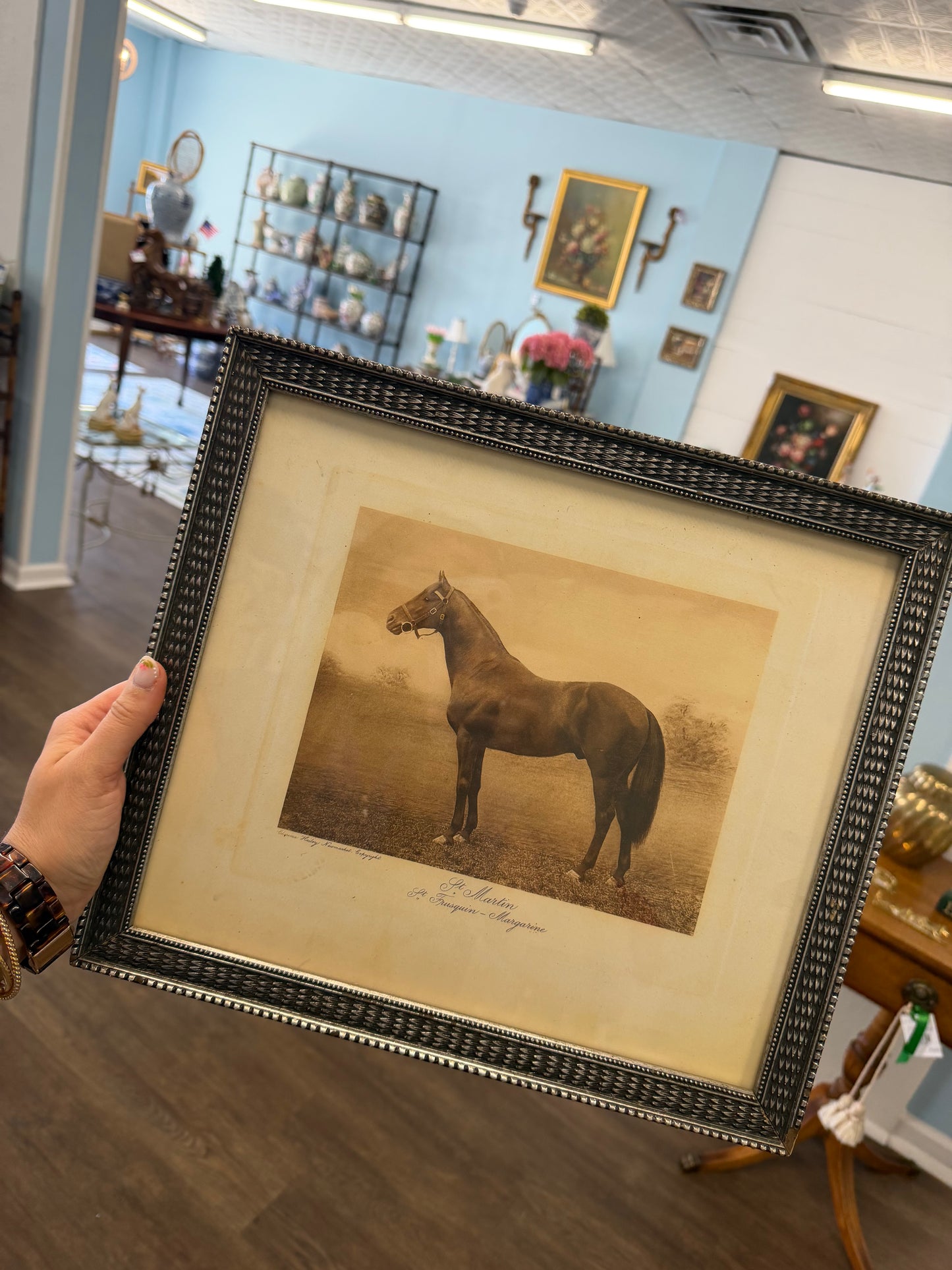 Vintage Equestrian Print