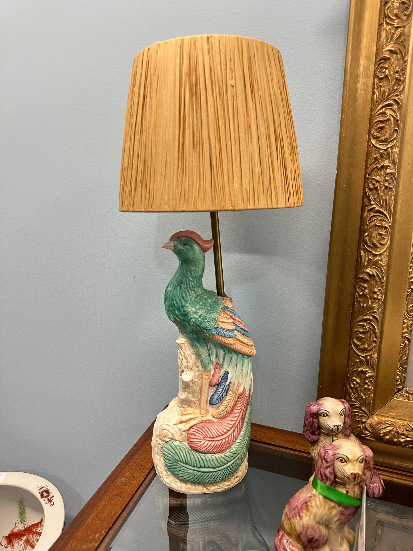 Peacock Lamp
