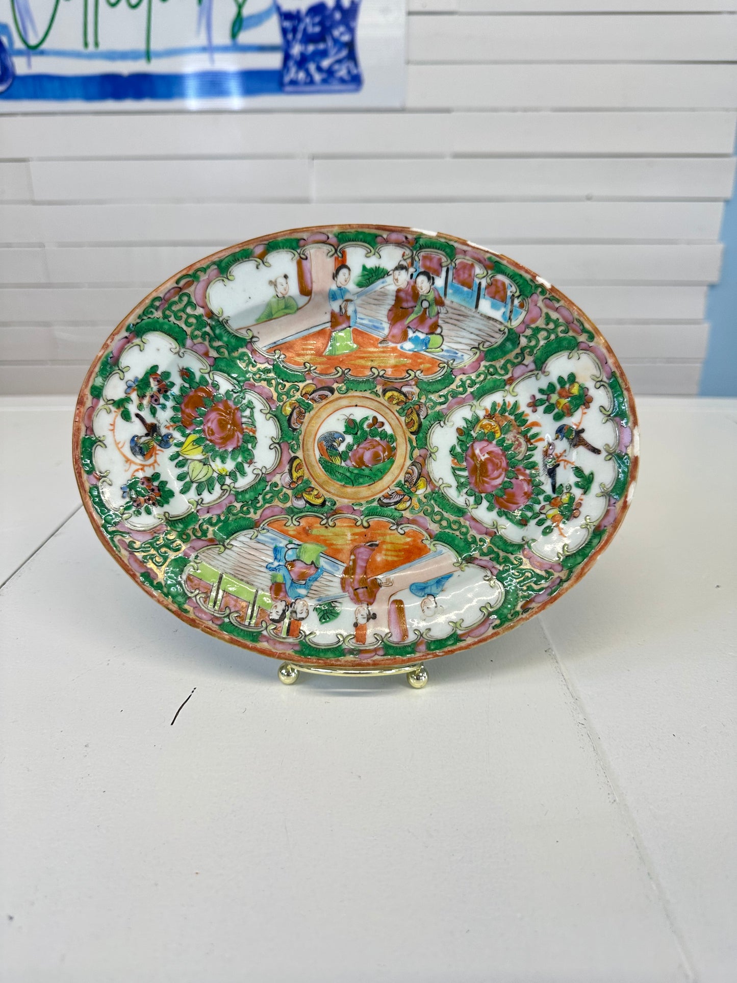 Rose Medallion Platter