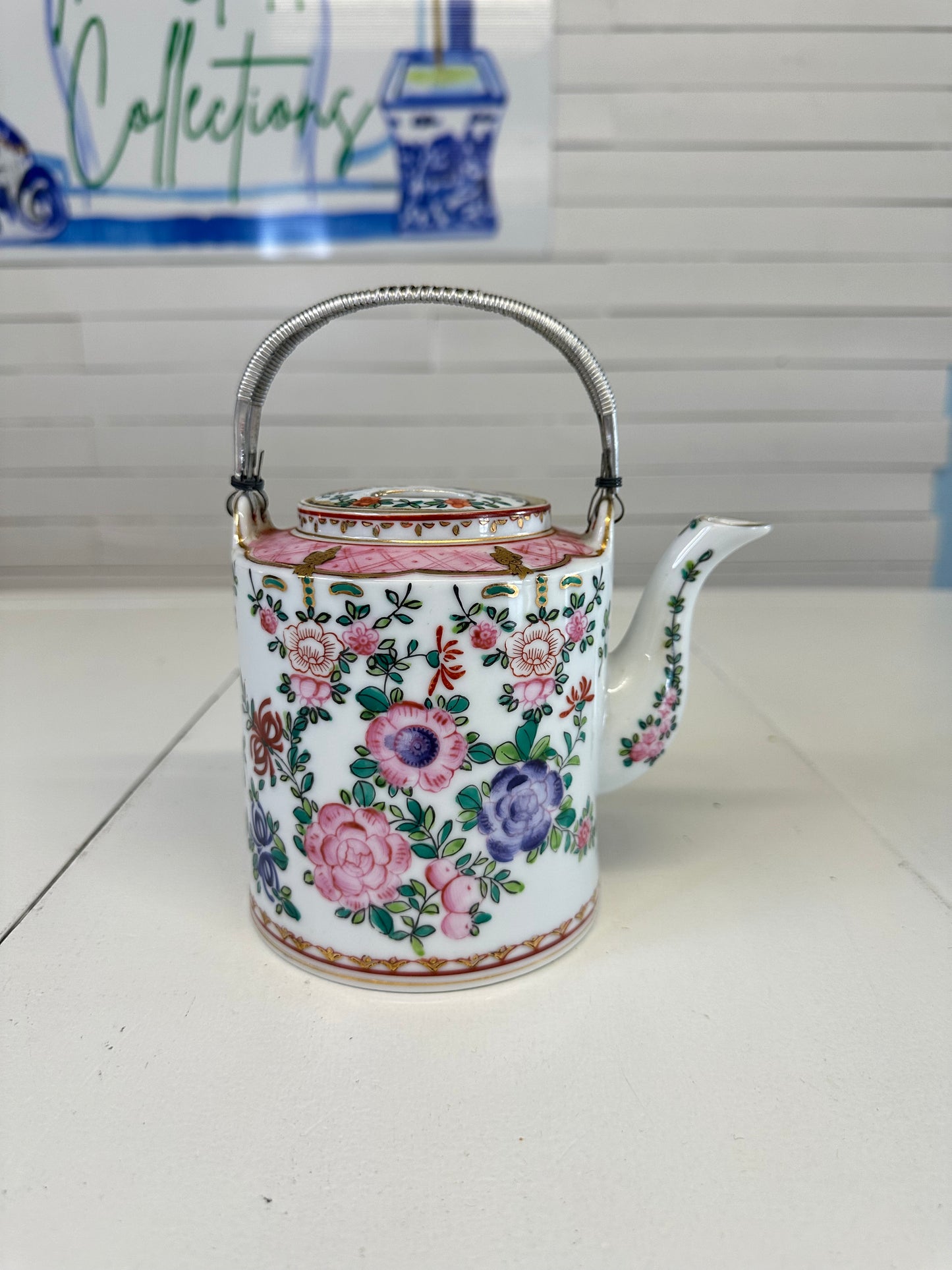 Famille Rose Teapot