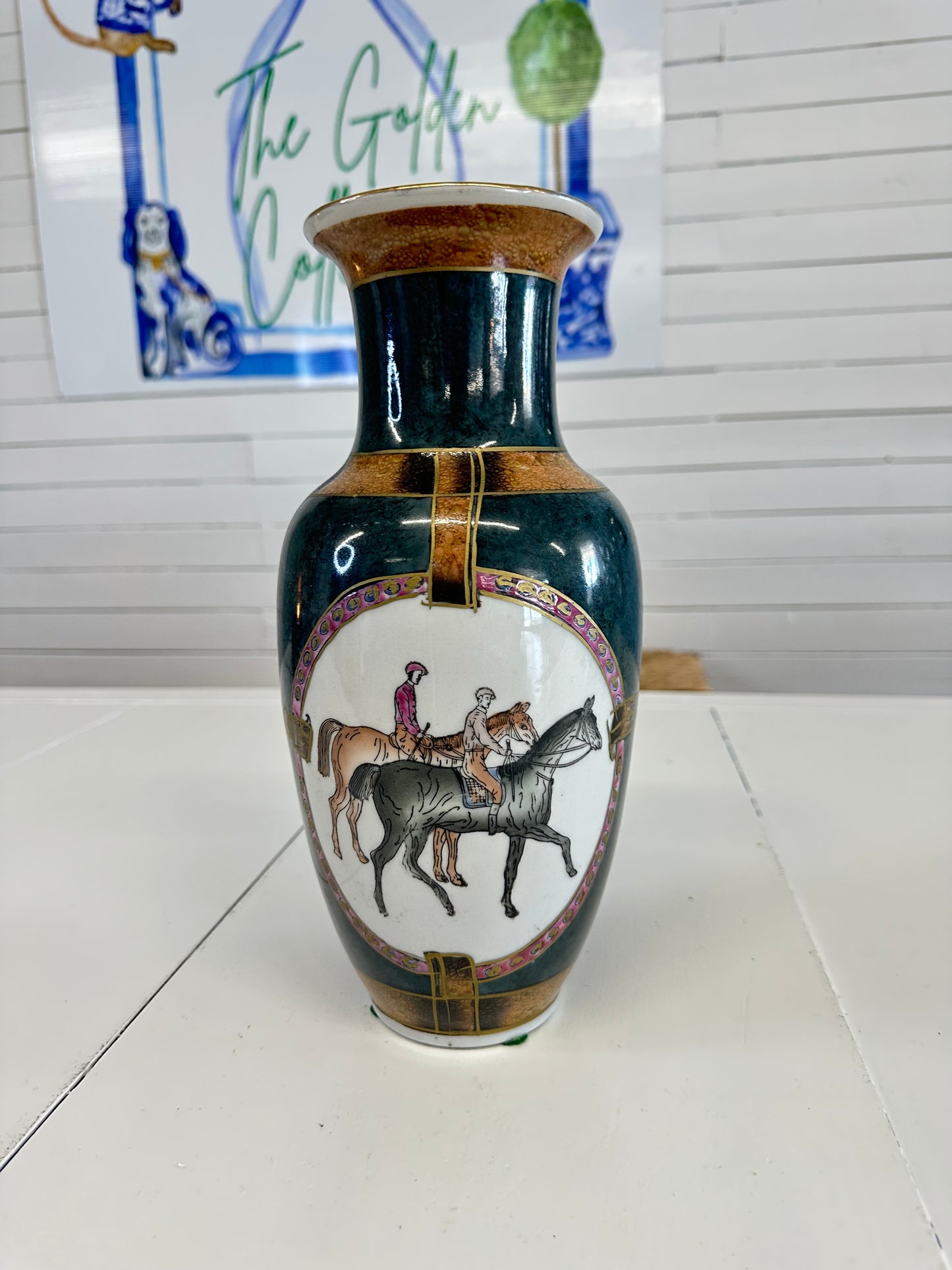 Hunt Scene Vase