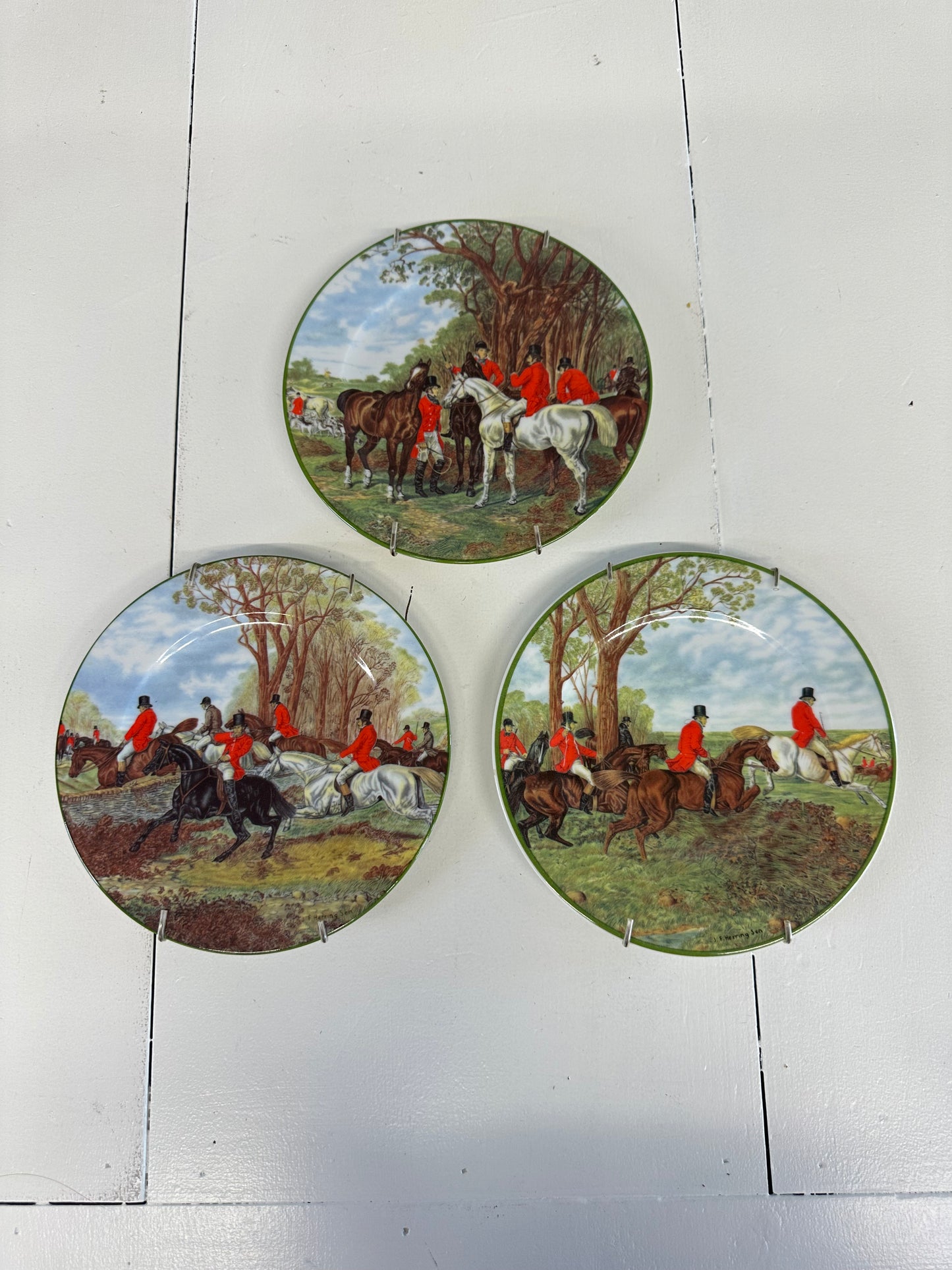 Limoges Hunt Scene Plate