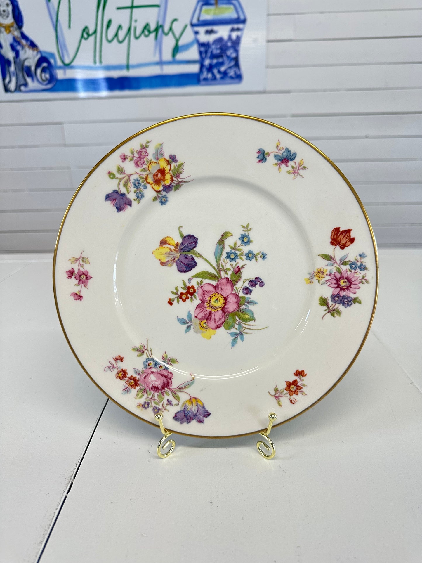 Floral Plate