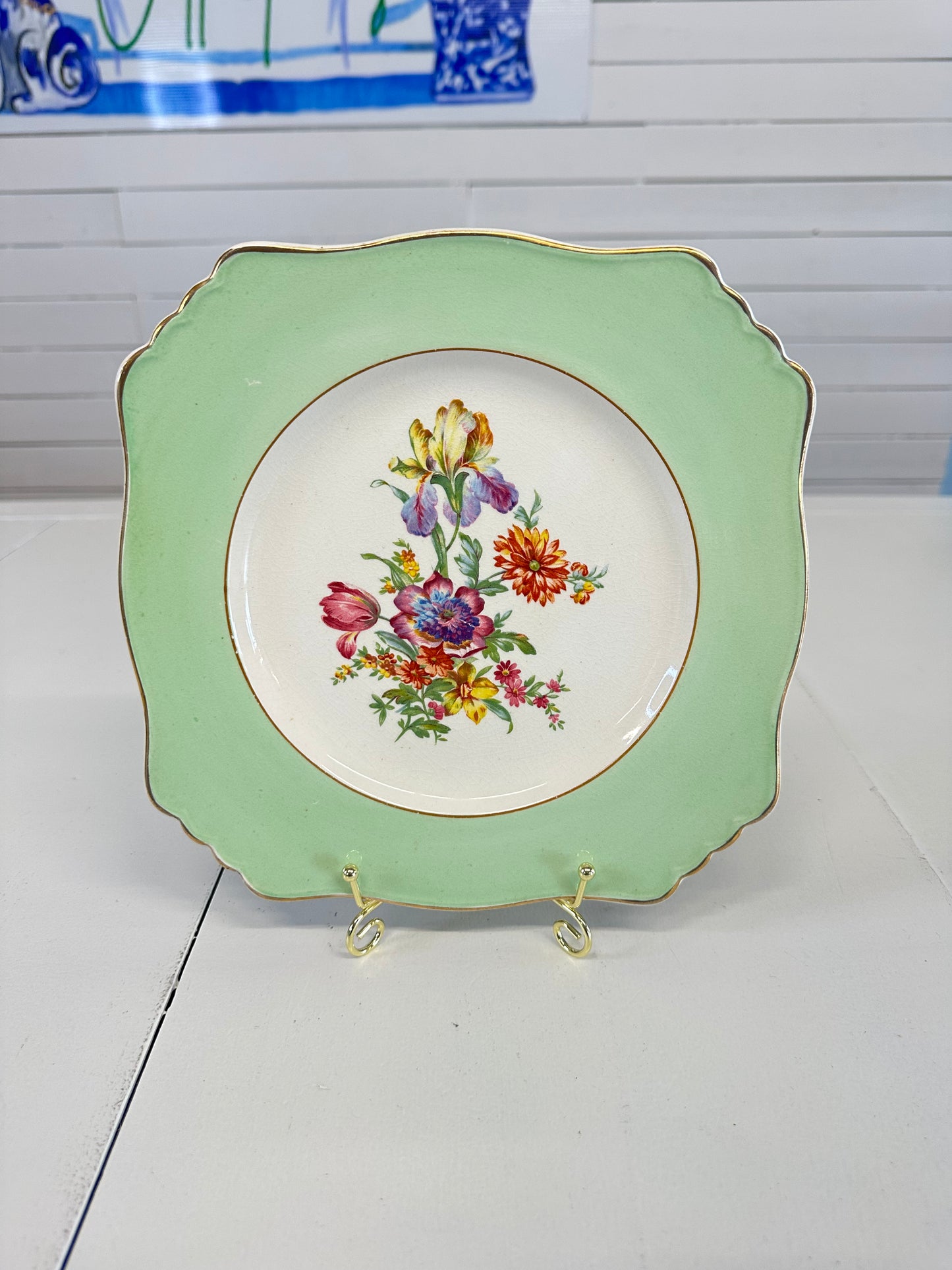 Floral Plate