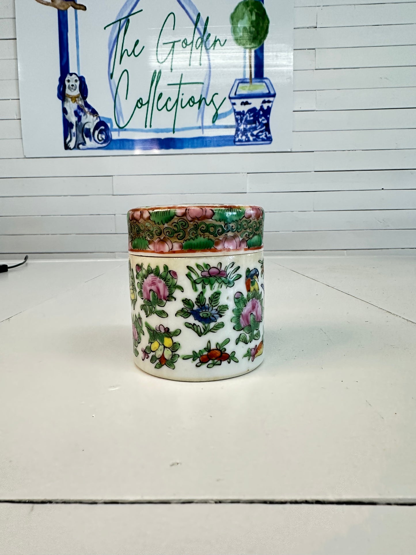 Rose Canton 3” Jar