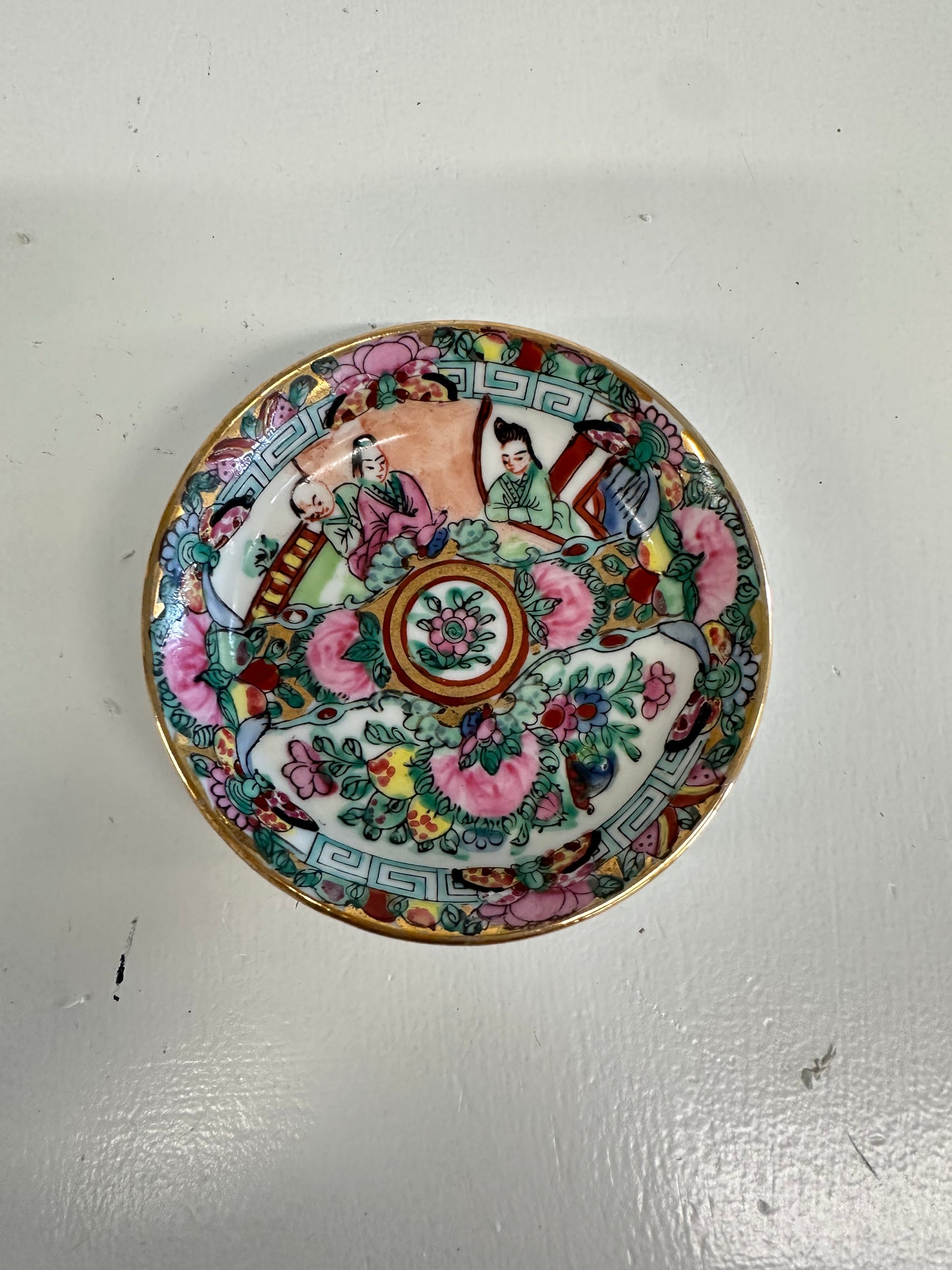 Rose Medallion Trinket Dish