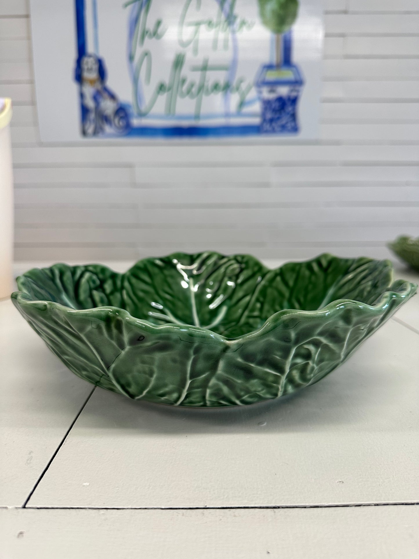 Bordallo Cabbage 11” Serving Bowl