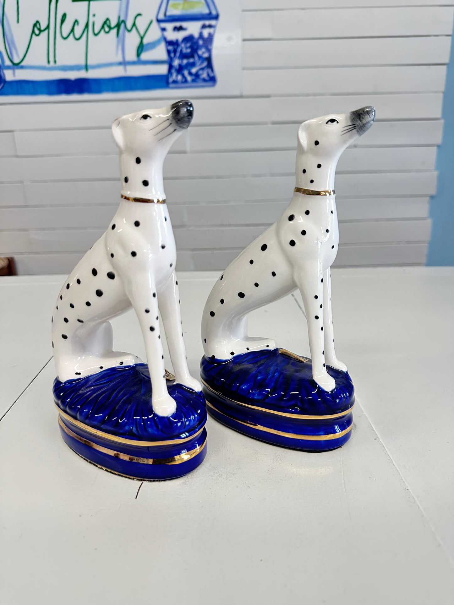 Fitz and Floyd Dalmatian Pair