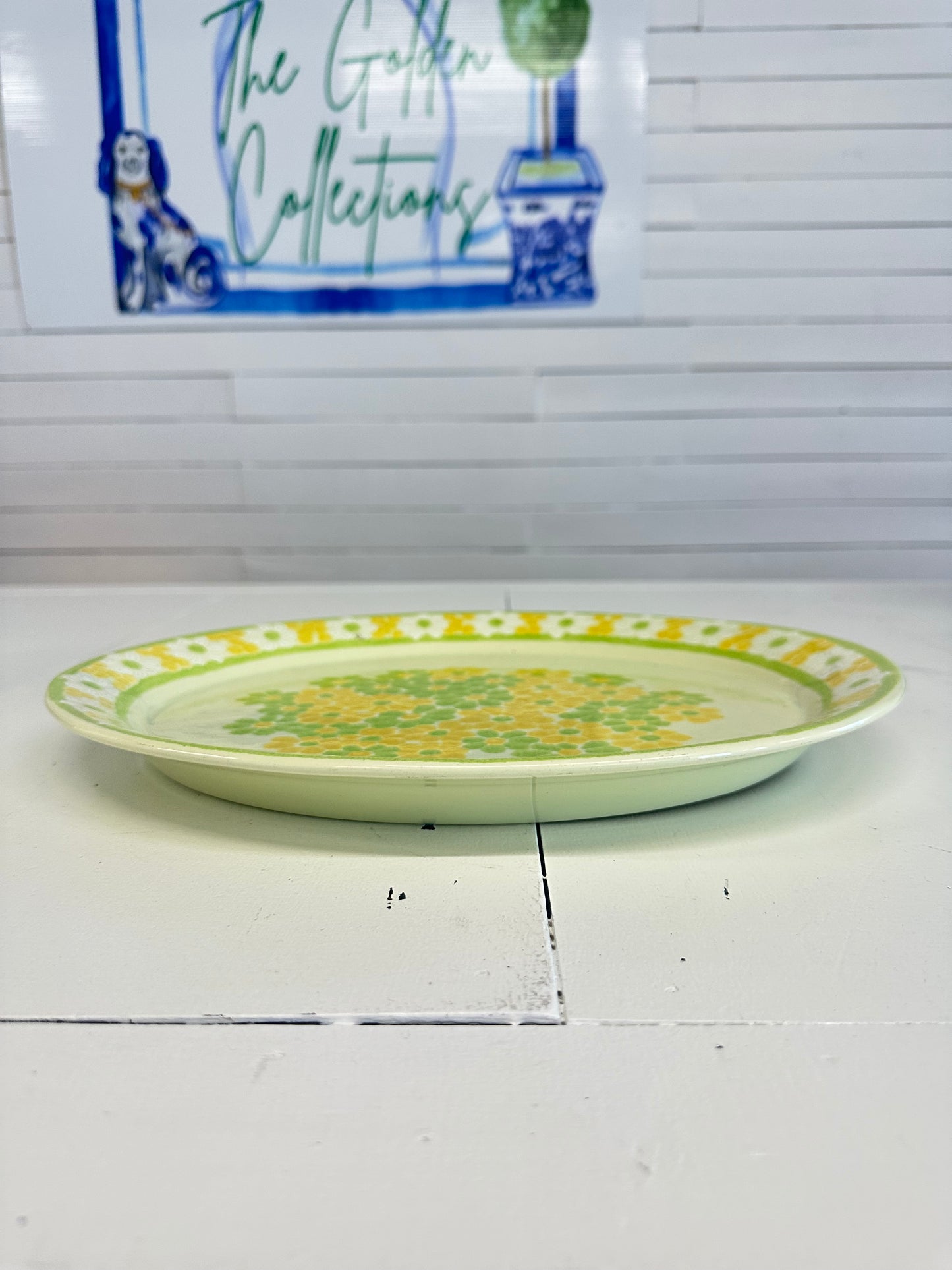 Floral Platter