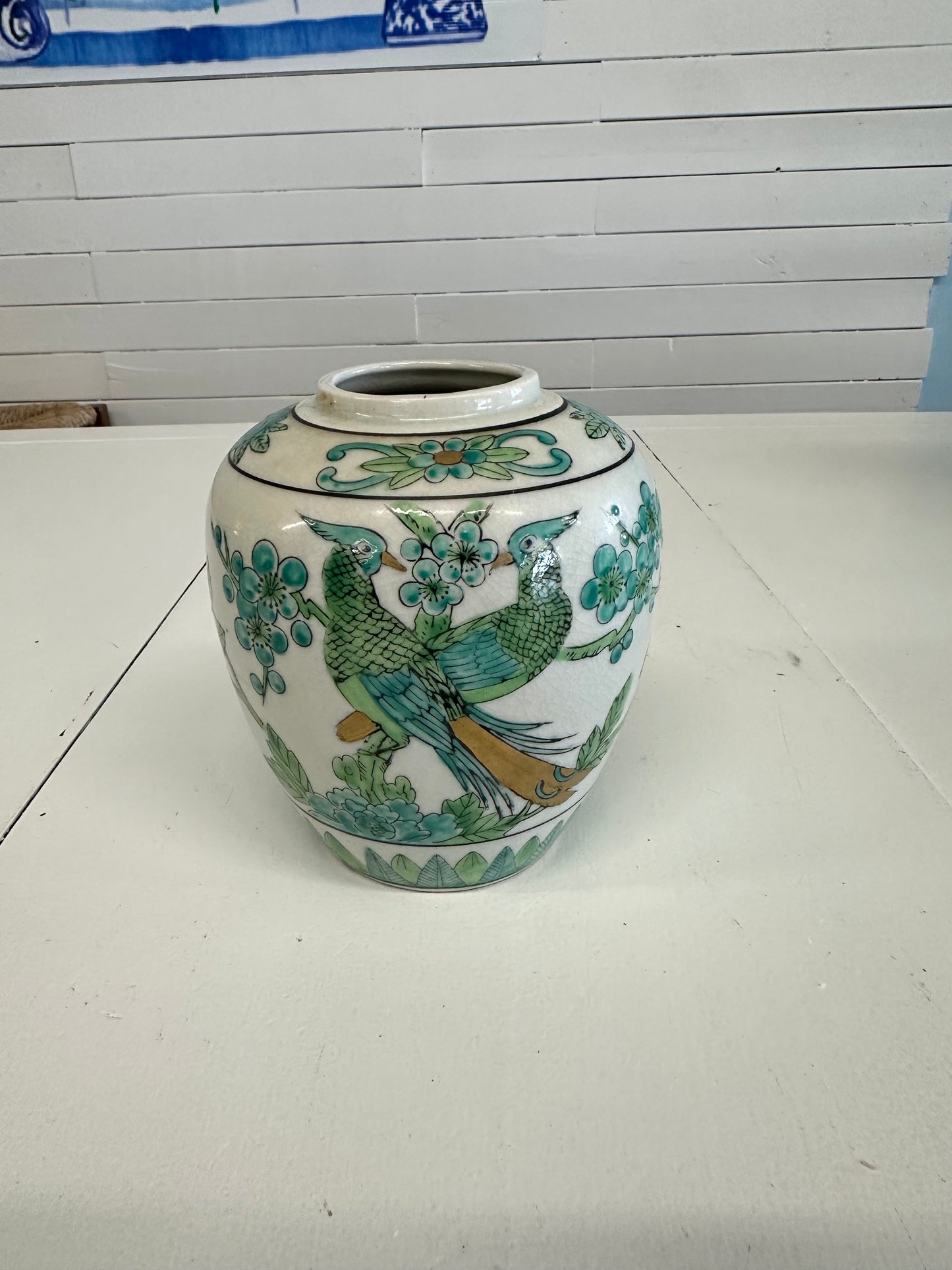 Gold Imari Ginger Jar (no lid)