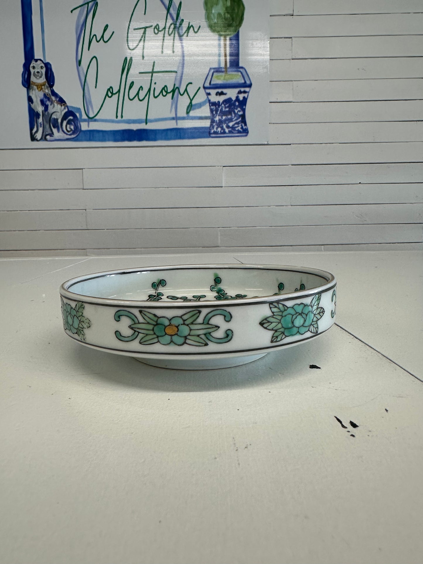 Gold Imari Dish