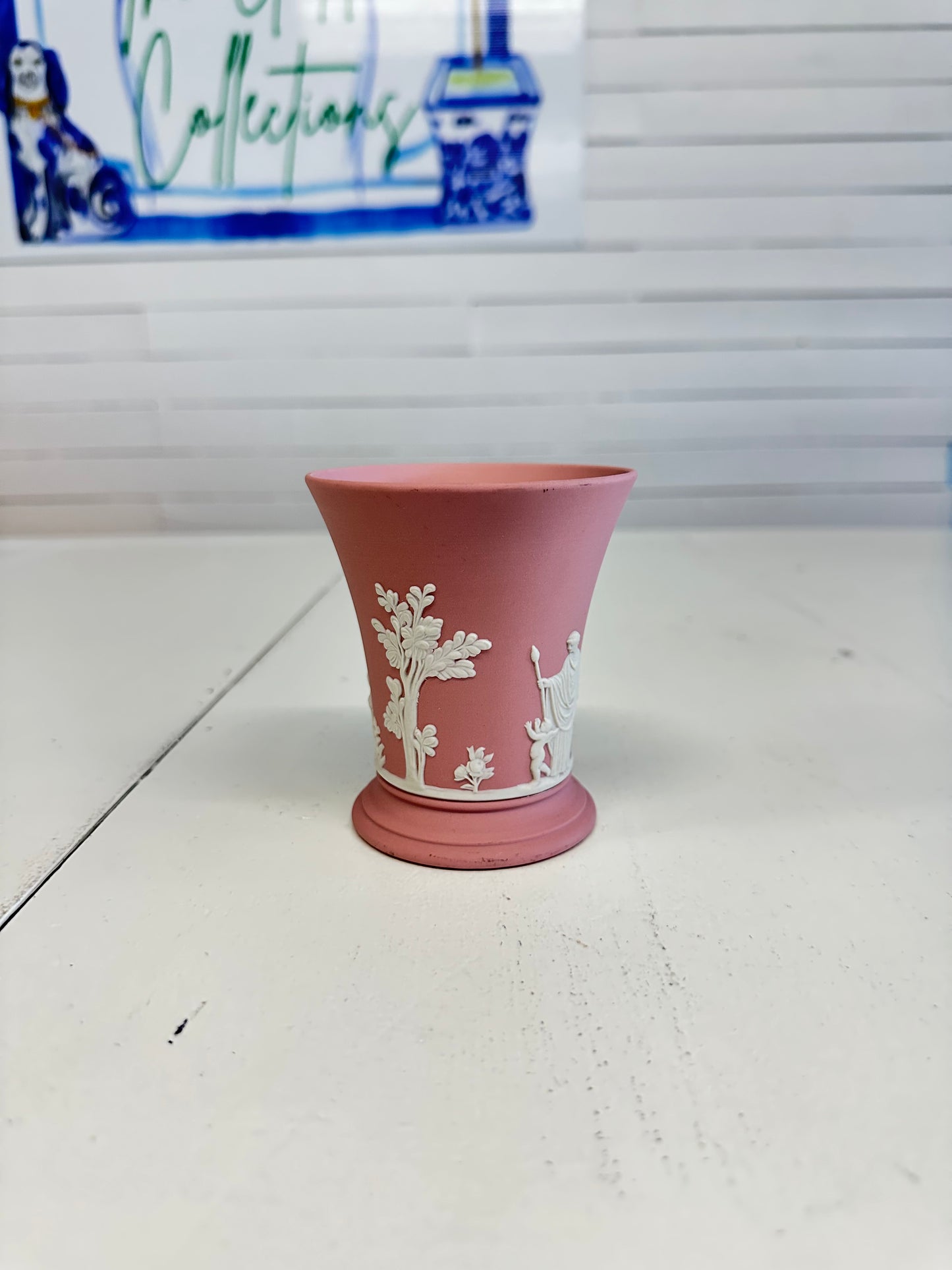 Pink Wedgwood Vase