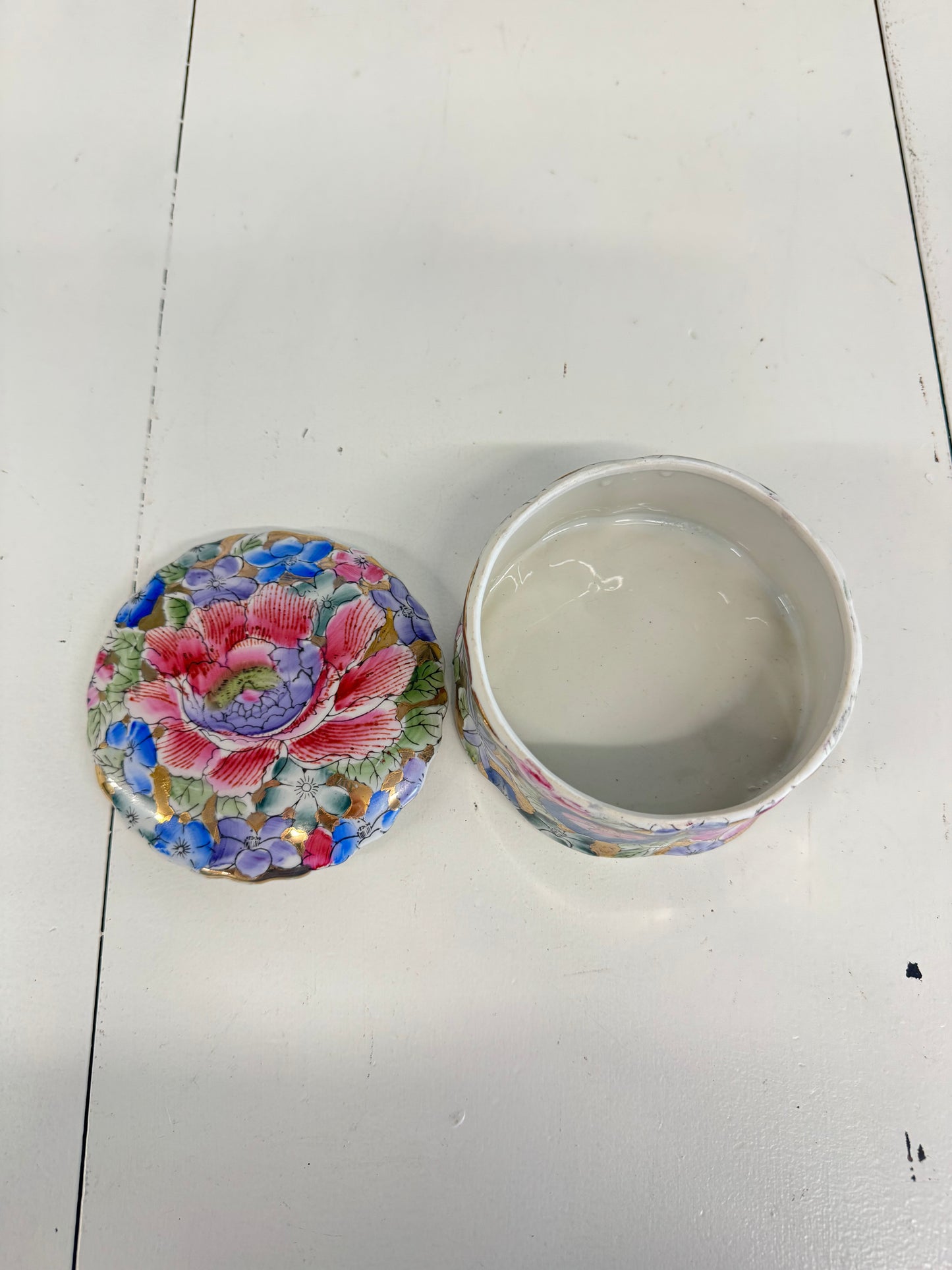 Peony Trinket Box