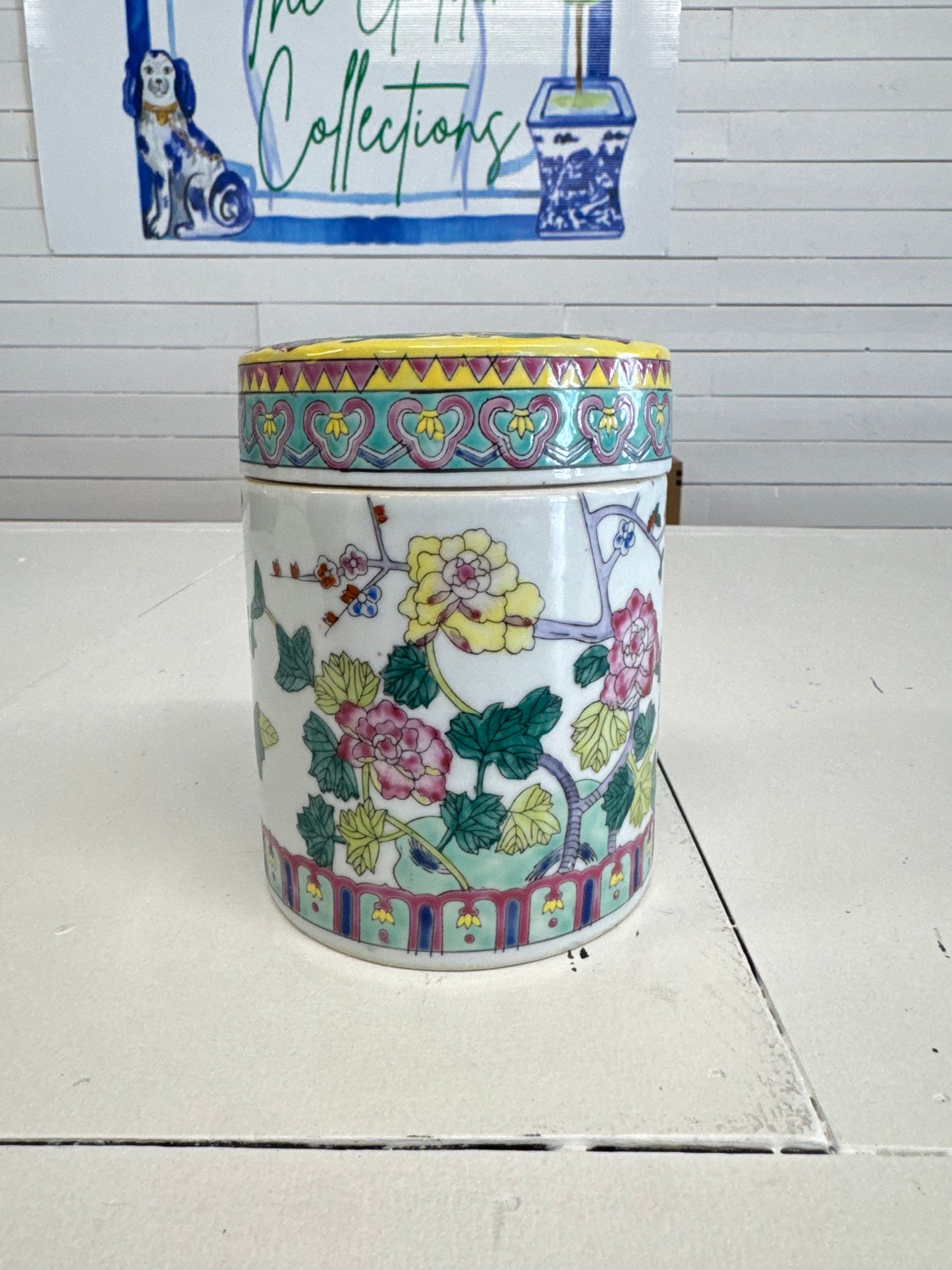 Famille Rose Canister