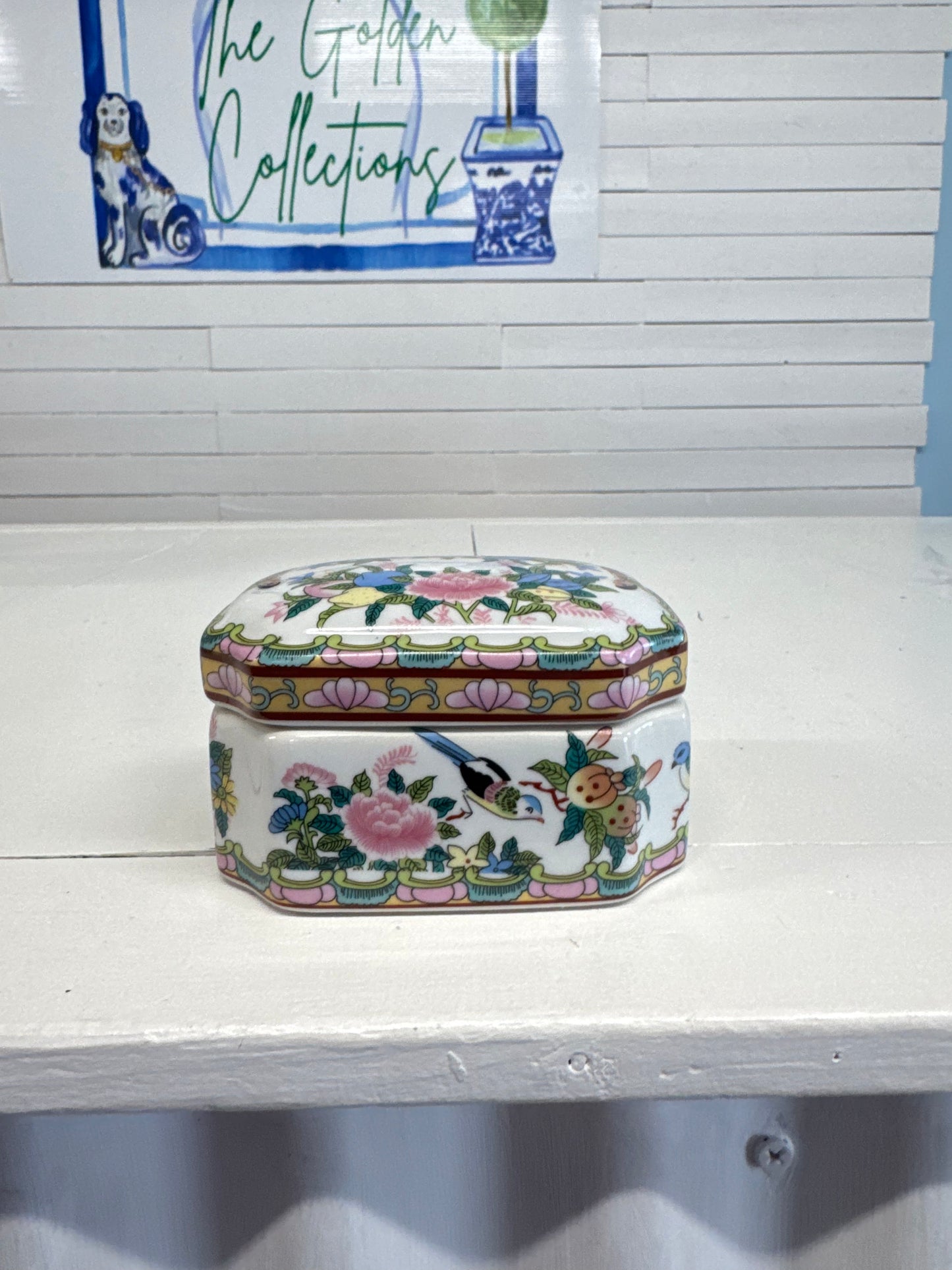 Rose Canton Trinket Box