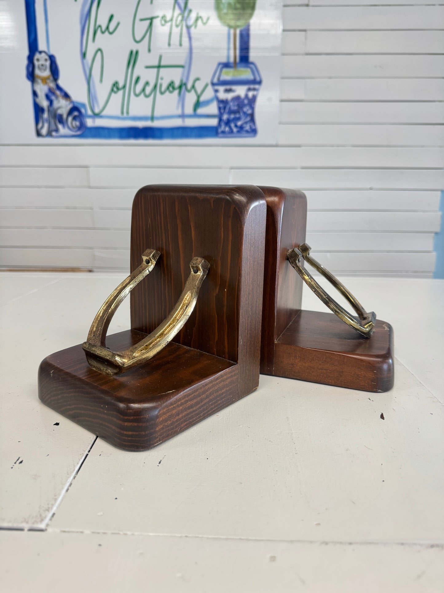 Horseshoe Bookends