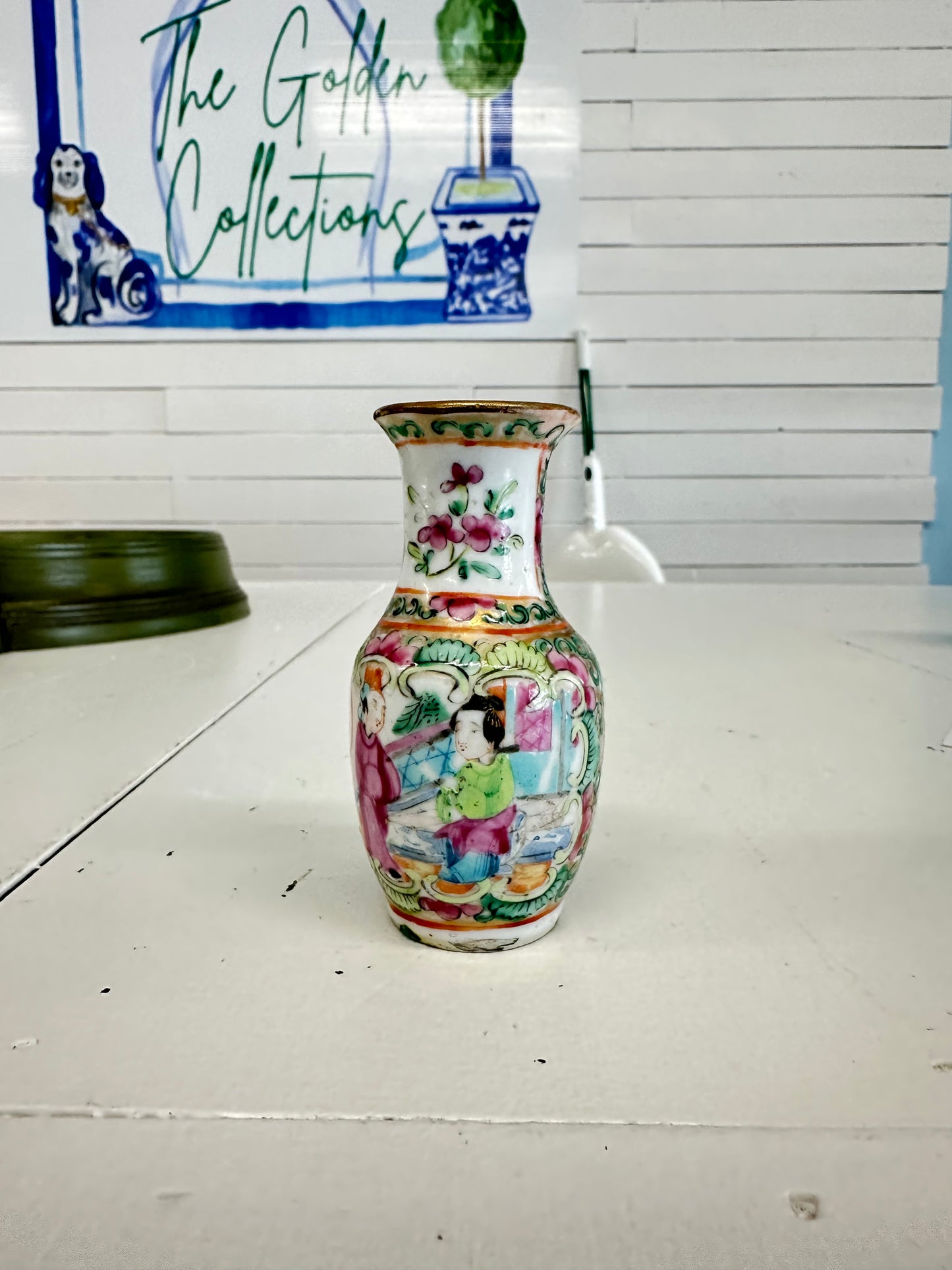 Antique RM Mini Vase 3.5”
