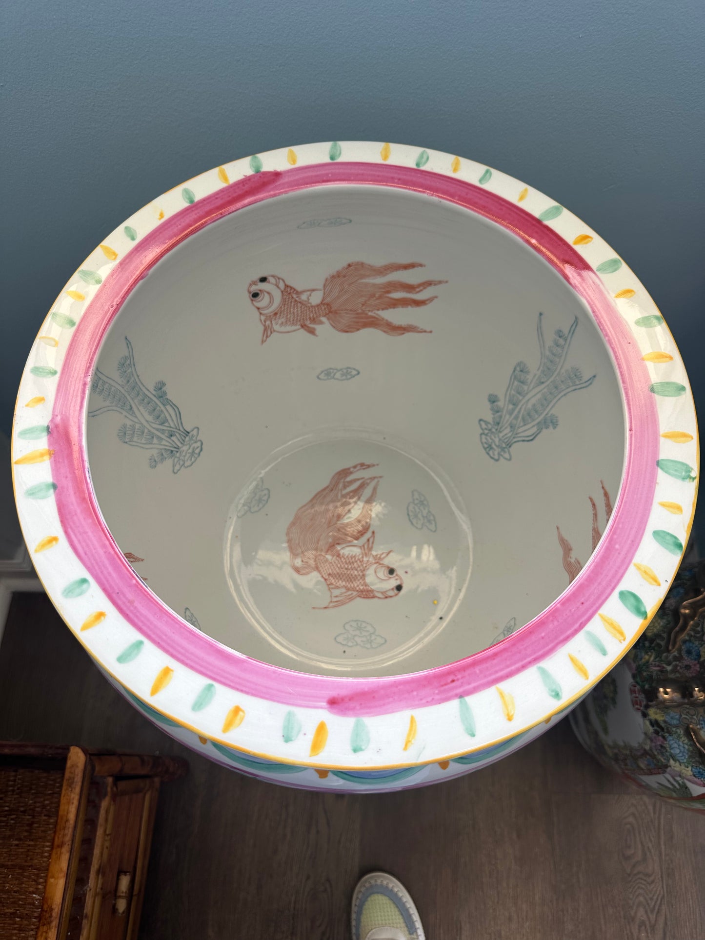 Koi Fish Planter